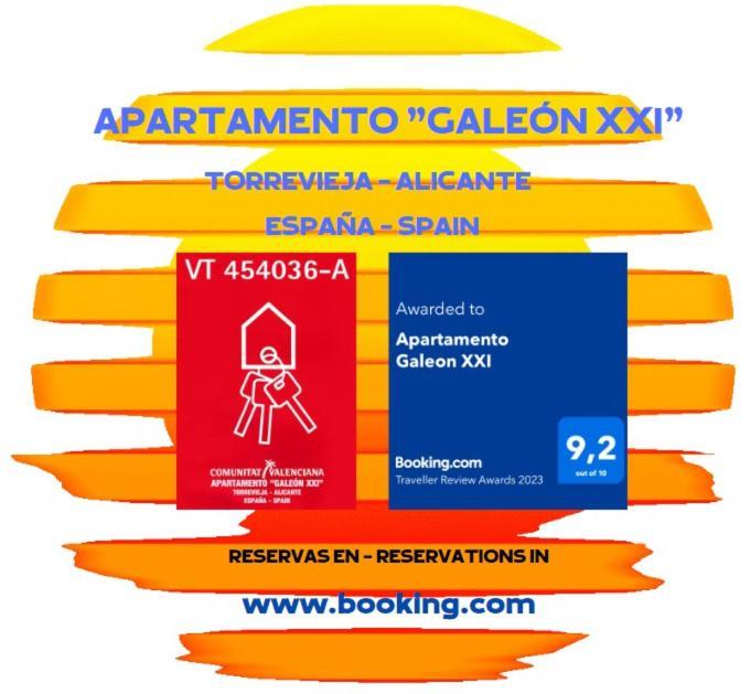 Apartamento Galeon XXI Torrevieja Esterno foto